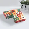 Christmas Decorations 2 Surprise Gift Boxes 12 Grid Countdown Comes to Calendar Box with Finger Piercing Decoration 2024 Year 231110