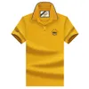 2023 Erkek Tasarımcı Polos Marka Küçük At Timsah Nakış Giysileri Erkekler Kumaş Mektup Polo T-Shirt Yakası Sıradan T-Shirt Tee Gömlek M-XXXL V4