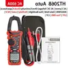 AC DC Digital Clamp Miernik multimetru Pinza amperimetryca Prawda RMS Wysoka precyzyjna pojemność NCV Ohm Hz Tester Vthji