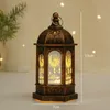 참신 품목 2023 이슬람 무슬림 라마단 장식 용품 LED 바람 랜턴 펜던트 Eid Mubarak Light Ornament Ramadan Decoration for Home Z0411