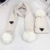 New Baby Scarf set Cute Plush Ball designer Knitted kids cap 2pcs Winter knit Crochet Hats And scarves 12*120 CM Nov10