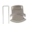 Uchwyty na oprogramowanie kuchenne patelnia ze stali nierdzewnej okładka pokrywka stojak na stojak na łyżkę akcesoria kuchenne piec organizator zupa do przechowywania 230410