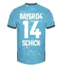 24-25 Home Away Bayer 04 Leverkusen Fan Player Versione Men Kid Kit Kit Wirtz 3rd Soccer Jersey Boniface Shirt da calcio Hofmann Grimaldo Frimpong Equipment
