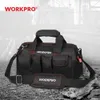 Sac à outils WORKPRO 12141618 pouces sac à outils 600D polyester électricien sac à bandoulière trousses d'outils sac multi sac hommes sac à bandoulière pour outils 230410