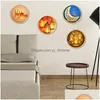 Stickers muraux 30x30cm amovible Eid musulman chambre salon décoration art mural ramadan verre fenêtre autocollant cadeaux livraison directe DHPLM