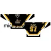 Weng Go Cheap Personalizado 1981 82-1986 87 OHL Mens Womens Kids Preto Branco Amarelo Stiched North Centennials Ontario Hockey League Jerseys