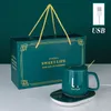 Tassen Keramik Geschenk Kaffeetasse USB Untersetzer Wärmer Pad Konstante Temperatur Heizung Elektrische Matte Set Milch Tee Wasser Haushalt Gut 230411