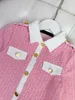 New girl Tracksuits Autumn baby partydress Size 110-160 Gold button lapel jacket and maze patterned jacquard skirt Nov10