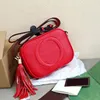 Women Designer Bag luksusowy różowy frędzel Soho Disco Camera torebki vintage ramię torebka sprzęgła Messenger Marmont Torka męska skórzana dama