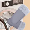 Części do wózka ciepłe wodoodporne mufka ręczne Uniwersalne rękawiczki wózka wygodne noszenie rękawicy trzymaj ręce suche w chłodne dni W3JF
