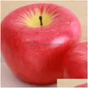 Candles S/M/L Red Apple Candle With Box Fruit Shape Scented Lamp Birthday Wedding Gift Christmas Party Home Decoration Wholesale Dro Dhomd