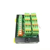 Freeshipping PLC terminal block module sensor 3 wire 8 bit input and output DIN rail spring wiring LED Xcqfr