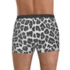 Mutande Boxer Mutandine con stampa leopardata Pantaloncini intimi traspiranti da uomo per Homme Man Regalo fidanzato