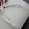 Gift Wrap 2275135cm 10st Orange Beige Paper Box med handtag Candy Cookie Chocolate Macaroon Wedding Packaging 230411