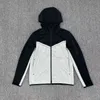 Men's Sport Hoodie Designer Coat Hoodie Air layer Cotton patchwork zipper Sport Fall Jacket Men's and women's matching top sizes s to xl