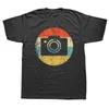Men's T Shirts Funny Pographer Vintage Retro Camera Graphic Cotton Streetwear Short Sleeve Birthday Gifts Summer Style T-shirt Men
