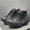 Paris Sneakers Mens Platform Designer casual Tire Sole Woman Design de moda Dadrista Sapatos cinza bege preto original