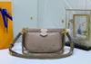 multi pochette designer väska louiseits kedja rem läder crossbody väskor messenger väska viutonits axel den tygväska plånbok klassiska kvinnor handväskor hög kvalitet