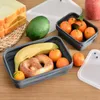 Dinnerware Sets Silicone Folding Bento Lunch Box Collapsible Portable Bakeware For Container Bowl Lunchbox Tableware