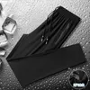 Pantaloni da uomo 2022 New Summer Cargo Pantaloni della tuta da uomo Abbigliamento sportivo Pantaloni da jogging neri grigi Pantaloni da pista in cotone casual Taglia 6XL 7XL 8XL W0414