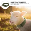 Dog Collars Tie Sheep Collar Adjustable Hauling Cable Livestock Safety Horse Supply Traction Rope Cattle Feeding Pulling Leash Head