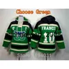 Weng 2016 Partihandel 10 Ron Francis Hooded Men's Black Green Beige Hockey Hoody Ice Francis Pullover Sweatshirt H