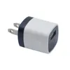 Быстрая зарядка 5V 1A Chargers Красочный домашний заглушка USB Adapter Power для Samsung S22 xiao iPhone 14 13 Mp3 GPS Adapter Phone Adapter Adapter Phone Adapter