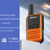 Altri articoli sportivi Btoera 2 pezzi Mini walkie talkie PMR 4 Radio bidirezionale portatile Ht PTT Walkietalkie 5W 16CH UHF 400470 MHz per 231110