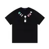 Summer Mens T Shirt Projektanci luźne koszulki odzieżowe modne wierzchołki luksurys odzież ulica Polos Shorts Rękaw