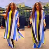 Etniska kläder Afrika Två stycken Set Pants Passar Kvinnliga afrikanska klänningar Party Dashiki Summer Chiffon Long Maxi Dress 2 Outfits