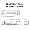 전기 자전거 36V 14AH 12.8AH 10.4AH 파나소닉 셀이있는 Hailong Batteries 48V 10.5Ah 500W 자전거 배터리 용 리튬 배터리