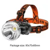 Head lamps Portable Mini Headlamp Ultra Bright Fishing Head Flashlight USB Rechargeable Led Headlight Waterproof Camping Cycling Head Torch P230411