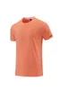 Men's T-skjortor Kamb Ice Silk Quick Dry T-Shirt Sport Men Tennis Badminton Clothes Manlig kortärmning Körning Fitness Shirt