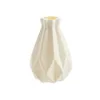 Vasi Decorazione nordica Vasi per la casa Imitazione Ceramica Vaso per fiori in plastica Creativo Soggiorno semplice Ornamenti per bonsai Famiglia P230411