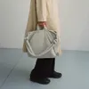 Новый женский рюкзак из нейлоновой ткани на шнурке, большая вместительная и легкая сумка на одно плечо двойного назначения, сумка из мягкой хлопковой клипсы
