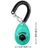 Clicker per addestramento cani con cinturino da polso Durevole Leggero Facile da usare, Clicker per addestramento animali domestici per cuccioli di gatti. Perfetto per l'allenamento comportamentale, confezione da 2