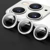 Алюминиевая металлическая камера, защитники экрана для iPhone 14 плюс 13 Pro Max Mini 12 11 Красочный тонкий отверстие телефон 9 ч.