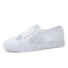 Kledingschoenen sexy kant witte vrouwen flats sneakers zomer vrouwelijk causaal zwart canvas vulcanisatie voor vrouw 230410