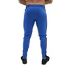 Mäns byxor Herrens högkvalitativa Sik Silk Brand Polyester Trousers Fitness Casual Trousers Daily Training Fitness Casual Sports Jogging Pants W0411