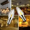 Mini Mini G4 G9 E12 E14 4W Cristal de vidro Bulbos LED lâmpadas 110V 220V COB FOLO QUENTE BRANCO SUBSTITUIR LUZES DE HALOGIL