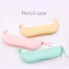 Large Capacity Silicone School Case Stationery Bag Student Pencil Storage Multifunctional Supplies