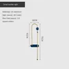 Wandlampen Noordse postmodern ontwerp SCONCES Licht eenvoudige moderne lamp ins wind blauw gouden lichten voor home magnetische luxe