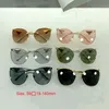 Sonnenbrille 2023 Classic Triangle Sign Metallrahmen Damen Trend Sonnenbrille Fashion SPR 50Z Shade Eyewear Luxury Brand Damen Brillen 230411