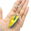 Wholesale Designer Sneaker Keychains Trendy Pvc Sport Shoes Key Chain 3D Keychain Bag Pendant Accessories 47 Option Drop Delivery Dhb