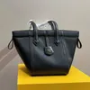 Italie Marque Classique Origami Femmes Designer Sac À Bandoulière De Haute Qualité En Cuir Véritable Dame Pliant Sac À Main Fourre-Tout Sac Roma Double Lettre Seau Satchel Sacs Sous Les Bras