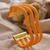 Bangle Turkish Gold Color Arabic Copper Bangles For Women Girls Bridal Gifts Muslimska etniska bröllopsarmband smycken Bijoux