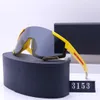 Designer-Sonnenbrille, Luxus-Sonnenbrille, Herren-Sonnenbrille, Buchstabe UV400, Design, Temperament, vielseitiger Stil, Strand, Reisen, Sonnenbrille, optional, Geschenkbox, gut