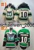 WENG 2014 NY OLD Time Hockey #10 Ron Francis Cream Fleece Hoodie Jerseys Embrodery Mix Order