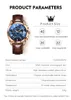 Wristwatches OLEVS 2878 Quartz Men Watch Classic Waterproof Luminous Wristwatch Leather Strap Date Display Luxury Top Brand for 230410
