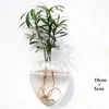 Vaser mode vägg hängande glas blomma vas terrarium vägg fisk tank akvarium container blomma planter krukor hem trädgård dekoration p230411